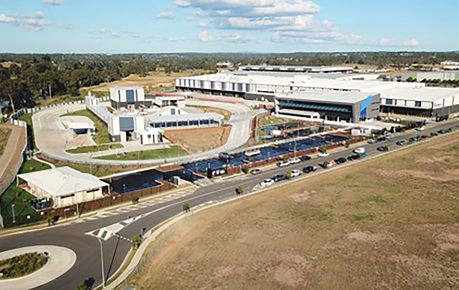 Military Vehicle Centre of Excellence aerial view