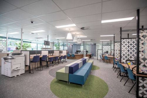 Interior view of the Townsville Housing Service Centre.