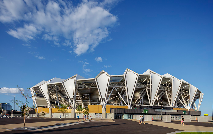 Queensland Country Bank Stadium exterior