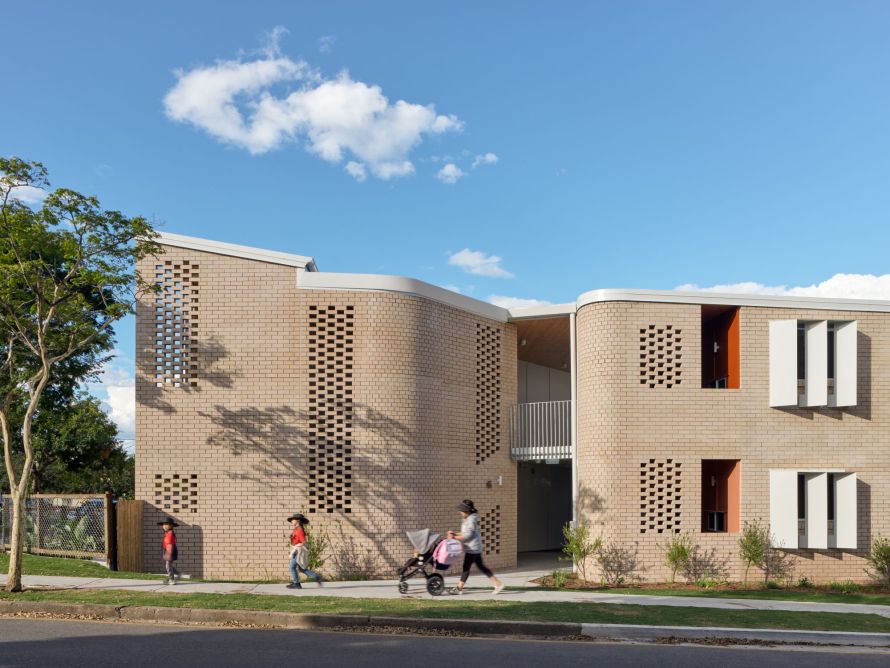 Artists impression of the Inala Infill apartments.