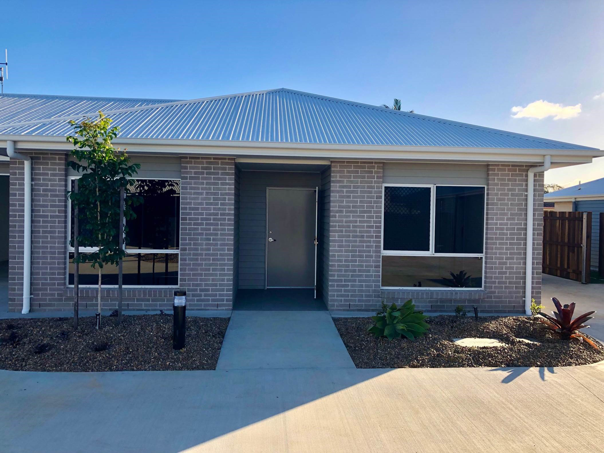 Image of part of the new community housing complex in bundaberg.